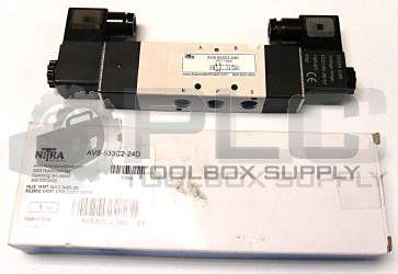 NEW IN BOX AUTOMATION DIRECT AVS-533C2-24D DIRECTIONAL CONTROL SOLENOID VALVE
