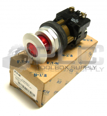 NEW EATON HT8FBRF3 PUSH PULL BUTTON RED
