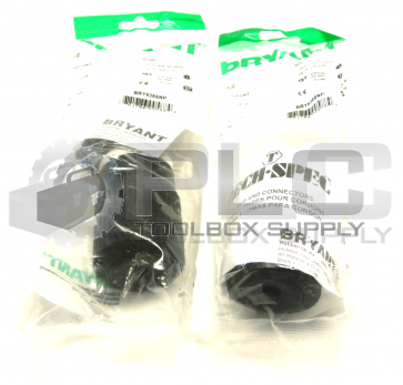 NEW SEALED LOT OF 2 BRYANT BRY5366NP STRAIGHT BLADE PLUG