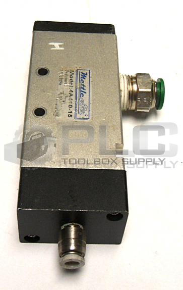 METTLE AIR 4A410-15 SINGLE AIR PNEUMATIC VALVE 