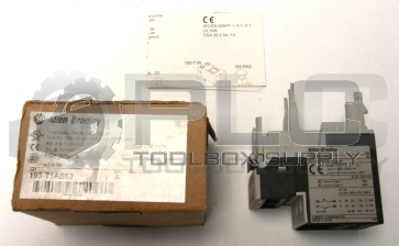 NEW IN BOX ALLEN BRADLEY 193-T1AB63 OVERLOAD RELAY SER A