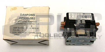 NEW IN BOX DANFOSS DP030-2B2 MAGNETIC CONTACTOR 