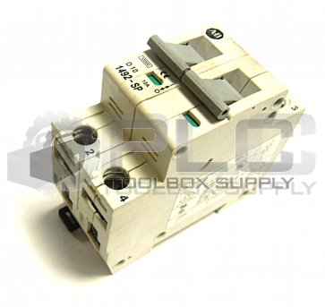 ALLEN BRADLEY 1492-SP2D100 /C CIRCUIT BREAKER D10 10A 2 POLE