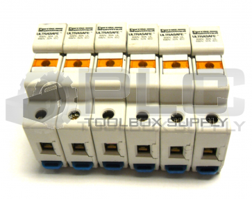 LOT OF 6 FERRAZ USM1L L214462 FUSE HOLDER 