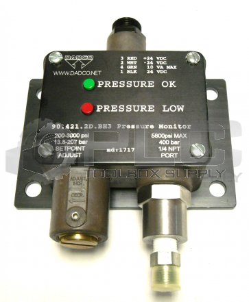 NEW BARKSDALE 9048-4-N PRESSURE SWITCH 200-3000PSI
