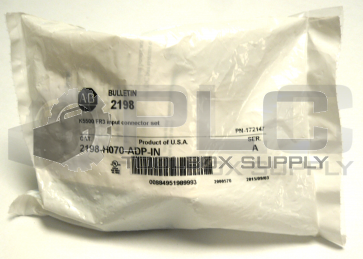 NEW SEALED ALLEN BRADLEY 2198-H070-ADP-IN /A INPUT CONNECTOR SET K5500 FR3