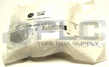 NEW SEALED ALLEN BRADLEY 2198-H040-ADP-IN/SER A FRAME 1 AND 2 INPUT CONNECTORS