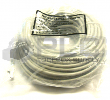 NEW SEALED ETHERNET PATCH CABLE 5E STP  CABLE BOOTED 350 MHZ 125 FT 