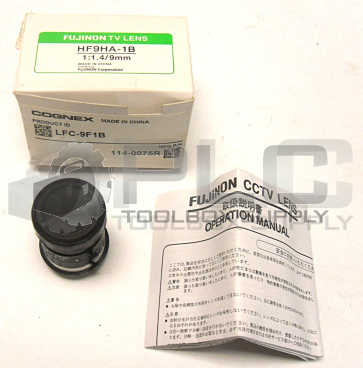 NEW IN BOX FUJINON HF9HA-1B FIXED FOCAL LENS 9MM