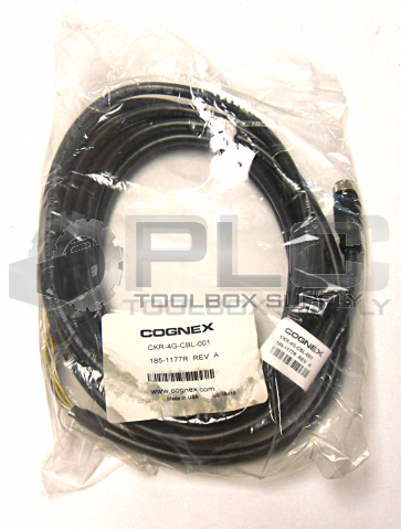 NEW COGNEX CKR-4G-CBL-001 STRAIGHT POWER AND IO CABLE