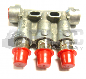 NEW VOGEL 343 551  3 PORT LUBRICATION PORT DISTRIBUTOR BLOCK  