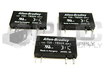 LOT OF 3 ALLEN BRADLEY 700-TBS24 /A RELAY 