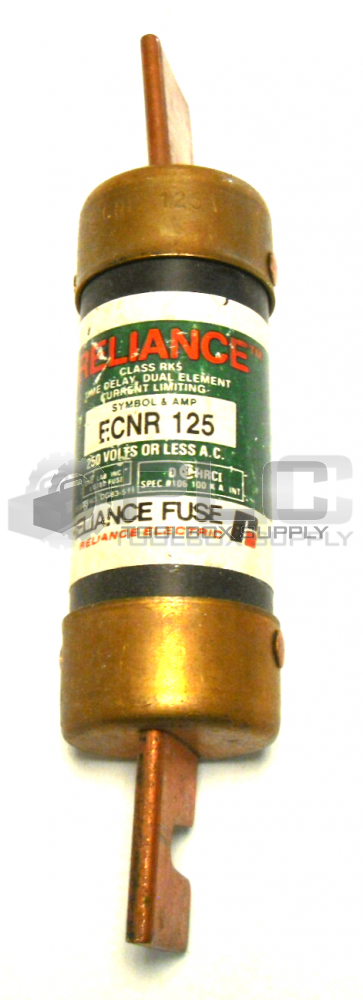 RELIANCE ECNR 125 CLASS RK5 TIME DELAY DUAL ELEMENT CURRENT LIMITING