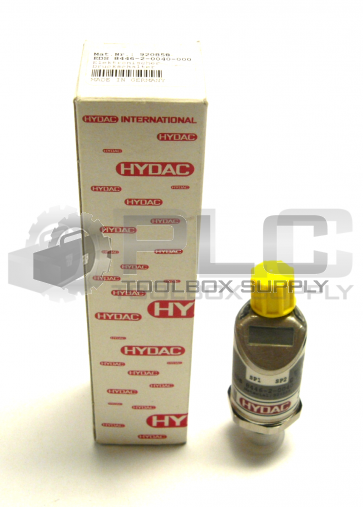 NEW HYDAC 920858 PRESSURE SWITCH EDS 8446-2-0040-000