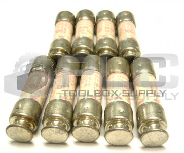 LOT OF 9 NEW FERRAZ SHAWMUT TR10R TRITRONIC TIME DELAY FUSE