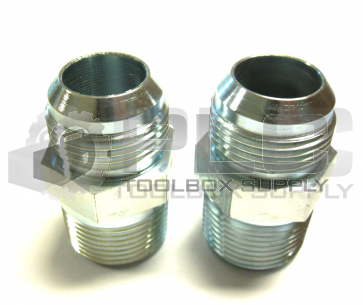 NEW LOT OF 2 PARKER 1 1/8" FLARE MALE CONNECTOR 