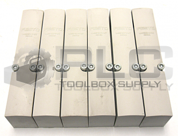 LOT OF 6 FESTO VABB-S4-1-WT COVER PLATE