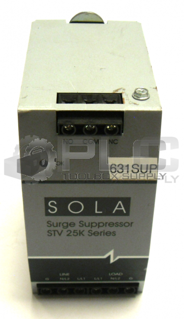 SOLA STV25K-10S SURE SUPPRSSOR 120V SINGLE PHASE