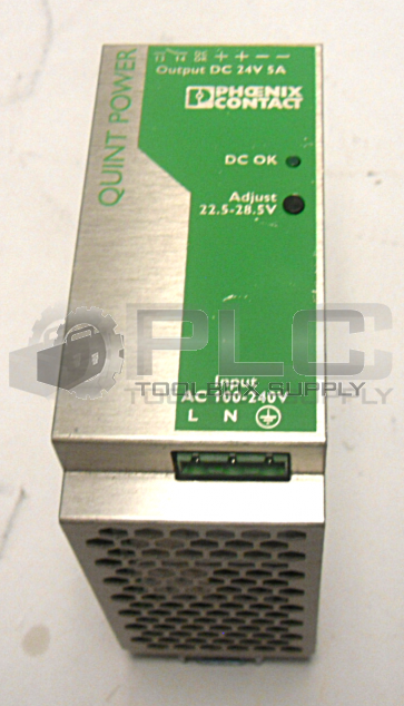 PHOENIX QUINT-PS-100-240AC/24DC/5 POWER SUPPLY 