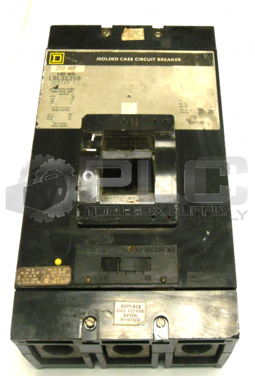 SQUARE D LAL36250 3 MOLDED CASE CIRCUIT BREAKER 250 AMP 