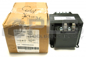 NEW TRANSFAB TMS TMB0500UEXK CONTROL TRANSFORMER 500VA PRIMARY 480/600 60HZ