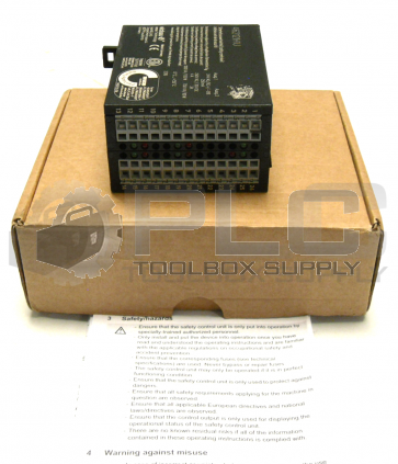 NEW IN BOX ELOBAU 462121H1U SAFETY CONTROL UNIT 462-121-H1U