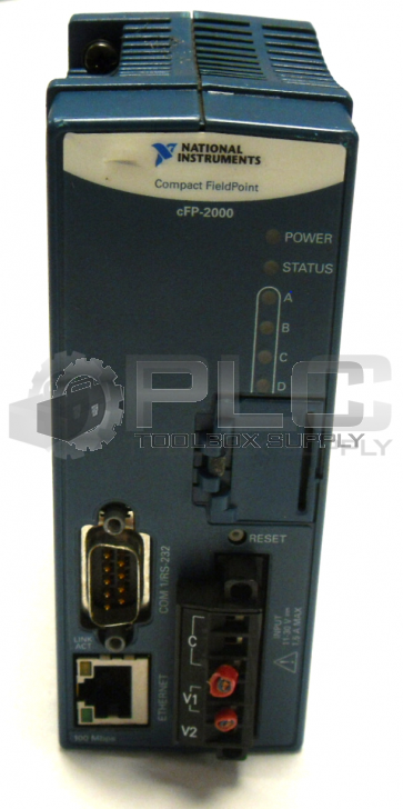 NATIONAL INSTRUMENTS CFP-2000 ETHERNET CONTROLLER INTERFACE 32MB 1 RS232 PORT