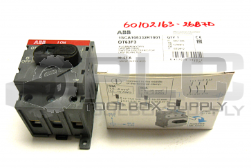 NEW ABB OT63F3 SWITCH DISCONNECTOR 1SCA105332R1001  
