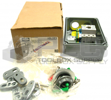 NEW HUBBELL HBLDS3 DISCONNECT SWITCH TYPE 4X W/HBLDS3RS ***READ***