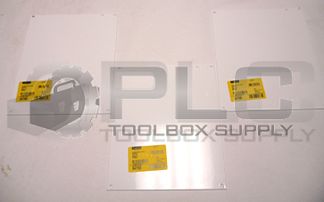 NEW LOT OF 3 HOFFMANN A12P10 PANEL WHITE