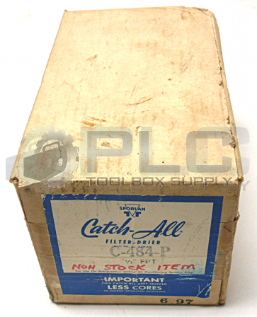 NEW SEALED CATCH-ALL C-484-P AIR FILTER DRIER 