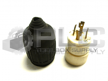NEMA L17-30 PLUG W/ HUBBELL RUBBER COVER 56371