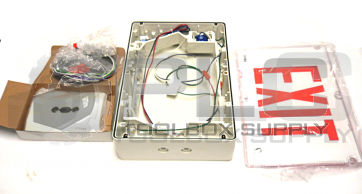NEW IN BOX LUMACELL THOMA & BETTS LER3500WH4X EXIT SIGN 