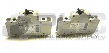 LOT OF 2 EATON FAZ-D10/1-NA  CIRCUIT BREAKER 10 A 1P FAZ-D10/1-NA-SP
