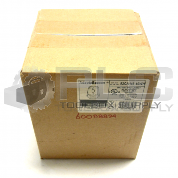 NEW SEALED EDWARDS 52CA-N5-40WH ROTATING LIGHT AMBER 