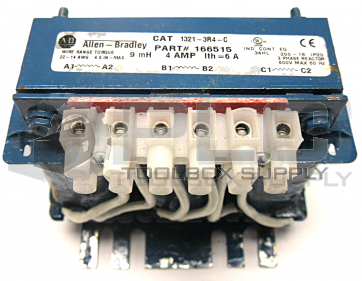 ALLEN BRADLEY 166515  POWER COMPONENT 4A LINE REACTOR 1321-3R4-C