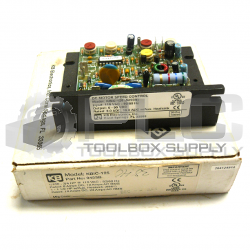 NEW KB ELECTRONICS KBIC-125 MOTOR CONTROL 9433B