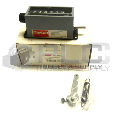 DAYTON 6X596C MECHANICAL COUNTER 