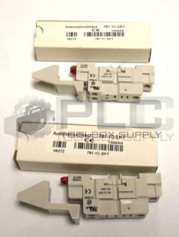 NEW LOT OF 2 IN BOX AUTOMATION DIRECT 781-1C-SKT  RELAY SOCKETS 