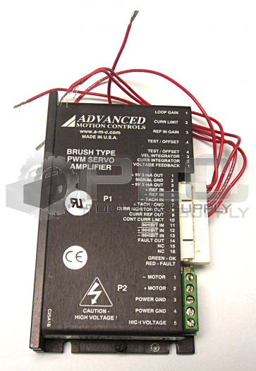 ADVANCED MOTION CONTROLS PWM SERVO AMPLIFIER 