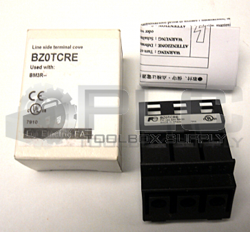 NEW LOT OF 3 FUJI ELECTRIC BZOTCRE LINE SIDE TERMINAL COVER