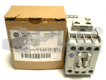 NEW ALLEN BRADLEY 100-C09*10 /A CONTACTOR 110/120V COIL 100-C09D10