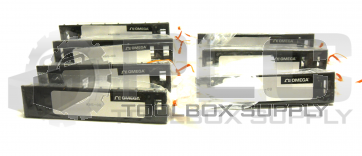NEW LOT OF 7 OMEGA MBS-08  MOUNTING STRIPS