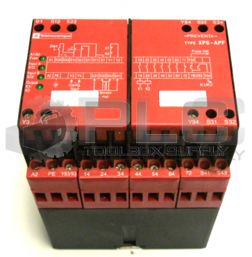 TELEMECANIQUE XPSAPF3442 SAFETY RELAY PREVENTA TYPE XPS-APF