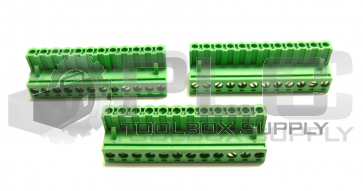LOT OF 3 PHOENIX CONTACT 277-1021-ND TERM BLOCK PLUG 