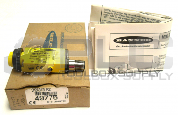 NEW IN BOX BANNER SM2A312LPQD MINI-BEAM POLARIZED RETRO 49775