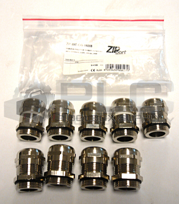 NEW LOT OF 9 AUTOMATION DIRECT ZP-MC-CG-16M8 ZIPPORT CABLE GLAND