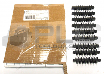NEW LOT OF 9 DIGI-KEY WM5734-ND CONN BARRIER STRIP 8CIRC .375