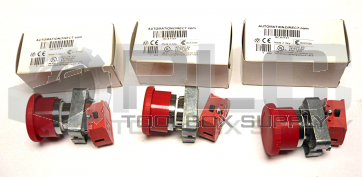 NEW LOT OF 3 IN BOX AUTOMATION DIRECT GCX1131 PUSHBUTTON EMERGENCY STOP