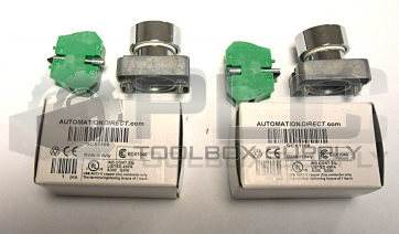 NEW IN BOX LOT OF 2 AUTOMATION DIRECT GCX1100 PUSH BUTTON   